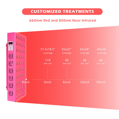Puces légères infrarouges du panneau 60Pcs 5W du rajeunissement 300W de peau de Phototherapy